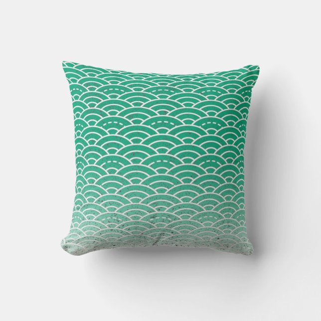 Japanese Wagara Pattern Cushion (Front)
