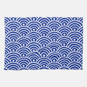 Japanese Water Wave Tea Towel