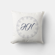 Japanese wave ring and monogram