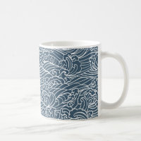 Japanese Wave Style Pattern