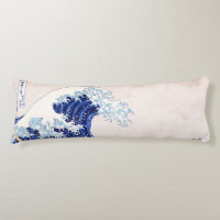 Japanese Waves Body Pillow