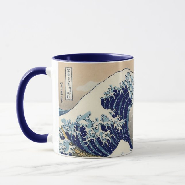 Japanese Waves Combo Mug (Left)