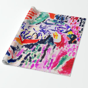 Japanese Woman beside the Water, Matisse Wrapping Paper