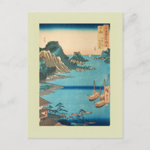 Japanese Woodblock Postcard