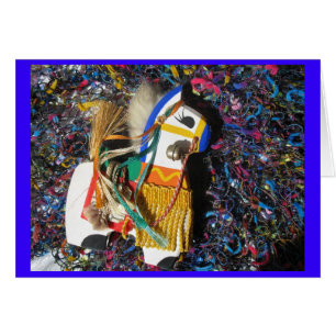 Japanese wooden horse toy