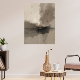 Japanese Zen Minimalist Poster Calm Modern