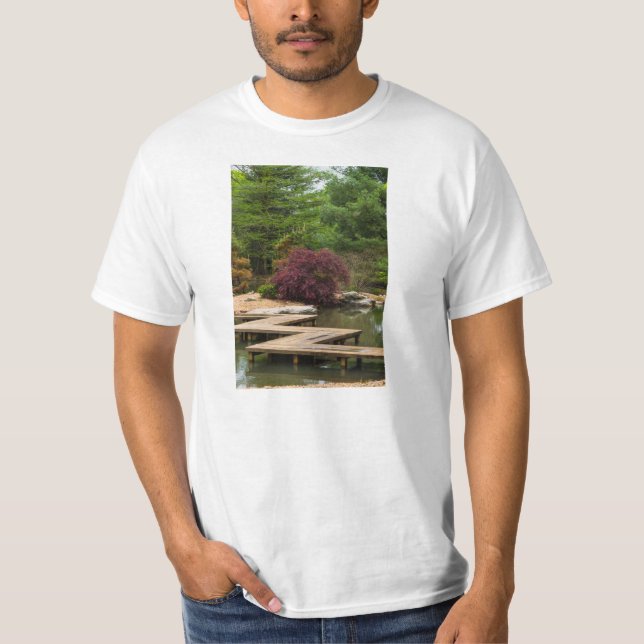Japanese Zig Zag Bridge T-Shirt (Front)