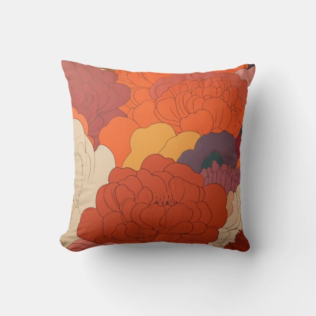 Japaneseflowercushion Cushion (Front)