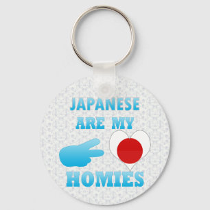Japaneses are my Homies Key Ring
