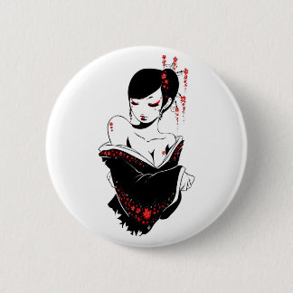 _japanesque 6 cm round badge