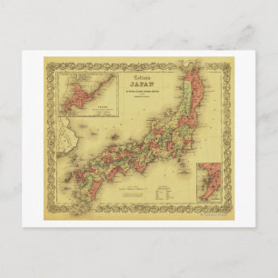 JapanPanoramic MapJapan Postcard