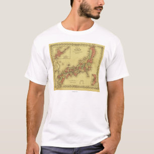 JapanPanoramic MapJapan T-Shirt