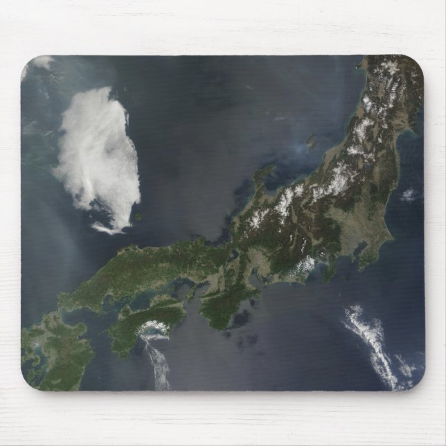 Japan's main island, Honshu Mouse Pad (Front)