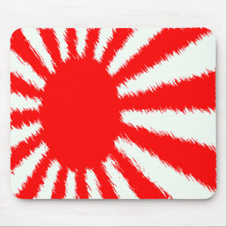 Japan's Rising Sun Mouse Pad
