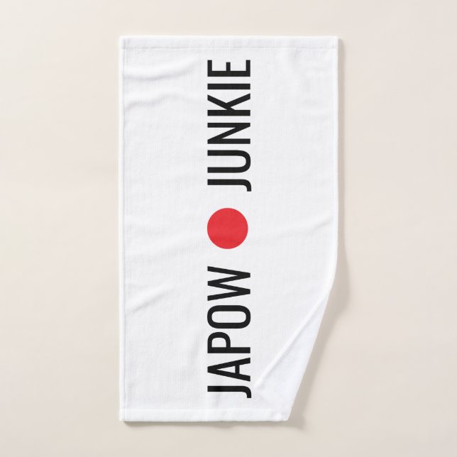 Japow Junkie  Hand Towel (Hand Towel)
