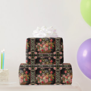 Jaquebloom Floral 22 Elegant Wrapping Paper