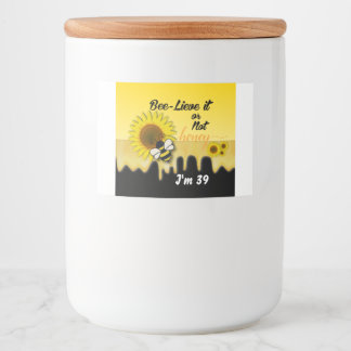 Jar and Food Container Labels