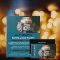 Jar Candle, Candle & Soap Maker Advertising