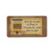 Jar Candle Custom Scent Business Label