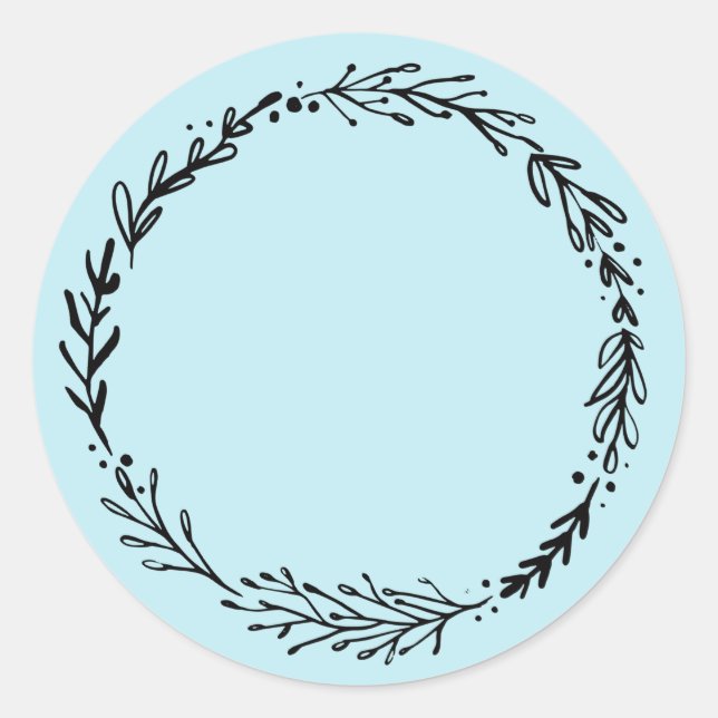 Jar / Spice Blank Sticker Label II (Front)