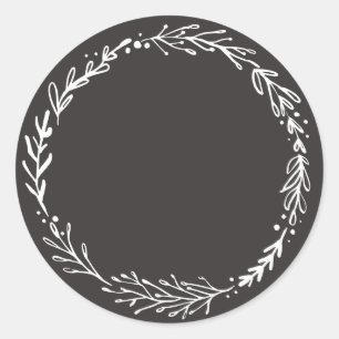 Jar / Spice Blank Sticker Label IIB