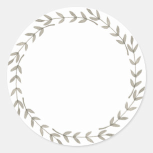 Jar / Spice Blank Sticker Label VI