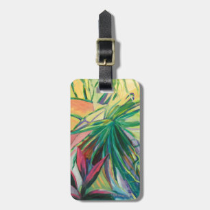 Jardin Abstracto I Luggage Tag