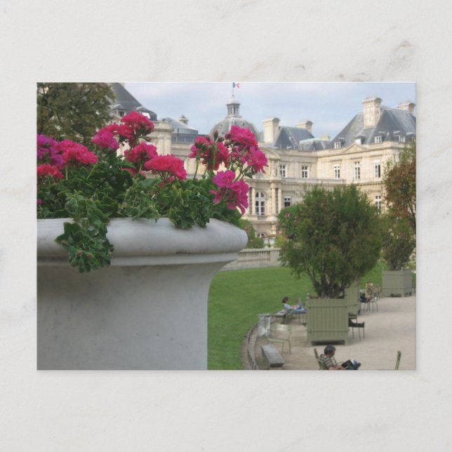 Jardin du Luxembourg Postcard (Front)