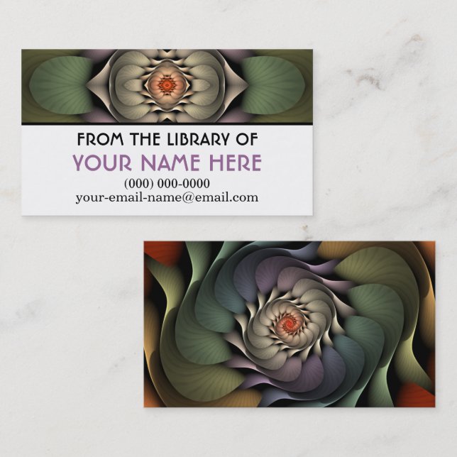 Jardinere Personalised Media Card (Front/Back)
