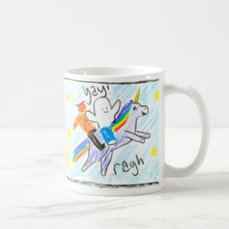 Jared Comic Mug - Space Unicorn