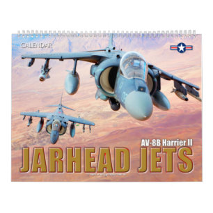 JARHEAD JETS - AV-8B Harrier II Calendar