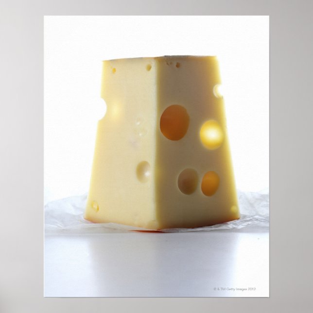Jarlsberg Cheese Slice Poster (Front)
