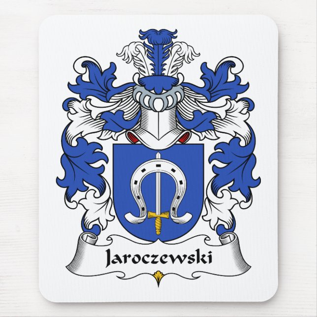 Jaroczewski Family Crest Mouse Pad (Front)
