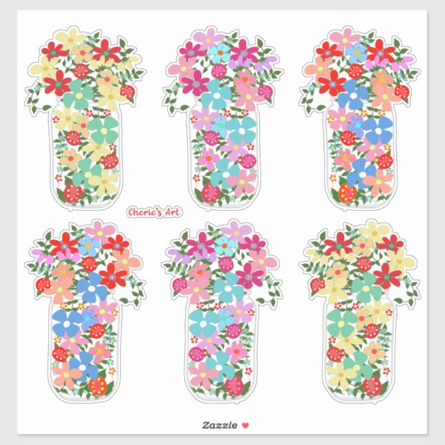 Jars Full of Flowers (Sheet)