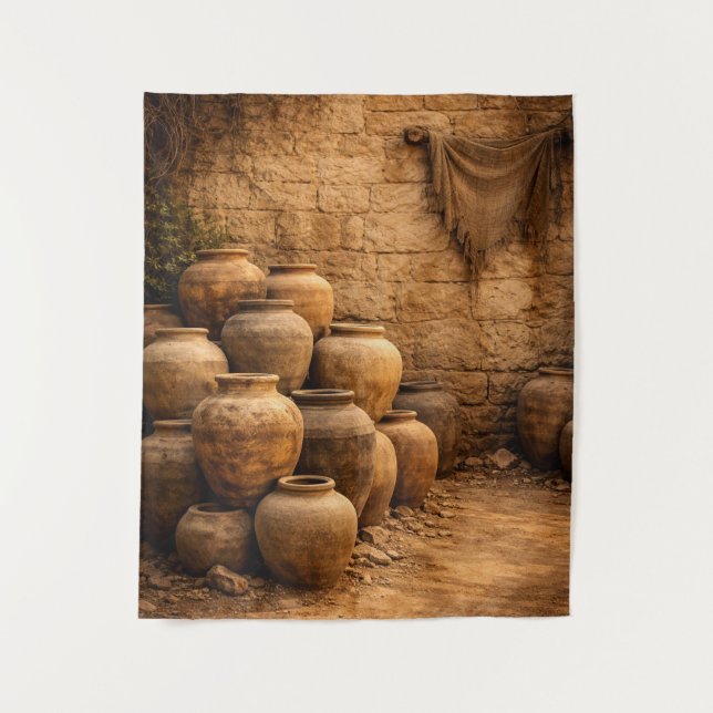 Jars of Clay Photo Backdrop Tapestry (Front)