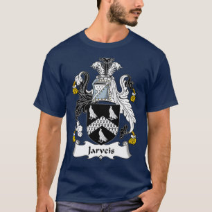 Jarveis Coat of Arms Family Crest  T-Shirt