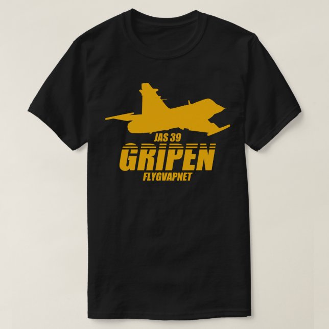 JAS 39 Gripen T-Shirt (Design Front)