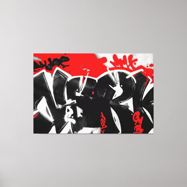 Jasen Sousa Three Piece Pose Canvas Print (Front)