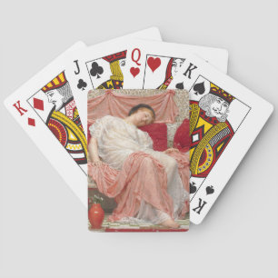 Jasmine (Beautiful Young Sleeping Woman) Playing Cards