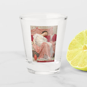 Jasmine (Beautiful Young Sleeping Woman) Shot Glass
