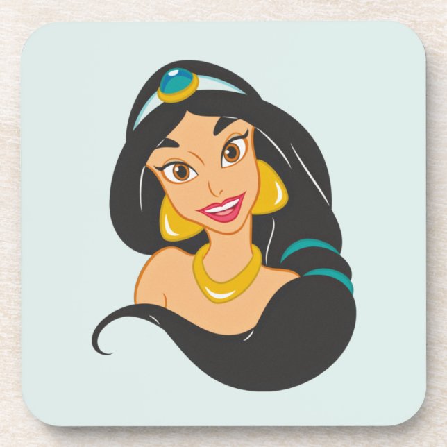 Jasmine Beverage Coaster (Front)