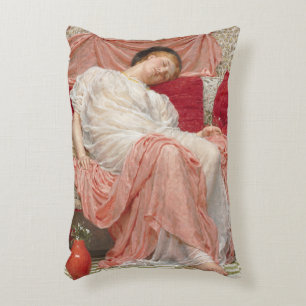 Jasmine by Albert Joseph Moore, Victorian Fine Art Decorative Cushion