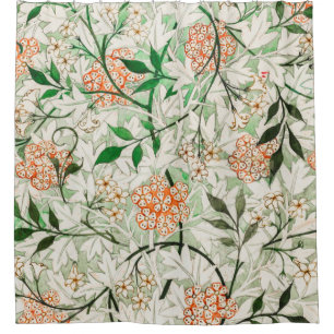 Jasmine By William Morris Shower Curtain