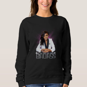 Jasmine Crockett Clapback Badass Queen Of Smackdow Sweatshirt