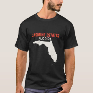 Jasmine Estates Florida USA State America Travel F T-Shirt
