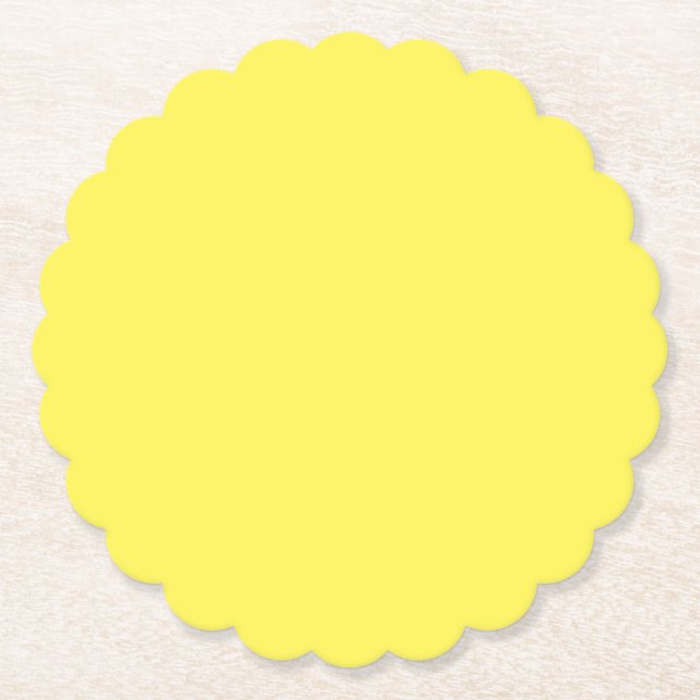 Jasmine,Marigold Yellow,Primrose, Paper Coaster (Front)