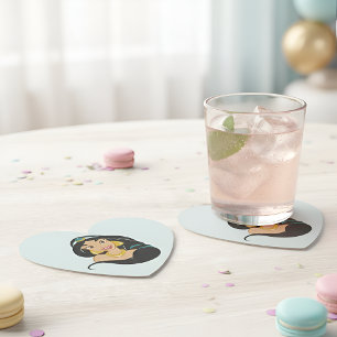 Jasmine Paper Coaster