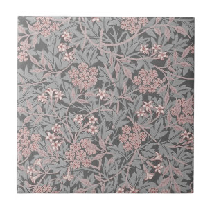 Jasmine Pink and Gray  Tile