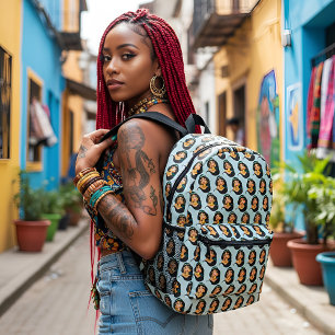 Jasmine Printed Backpack
