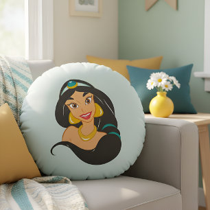 Jasmine Round Pillow
